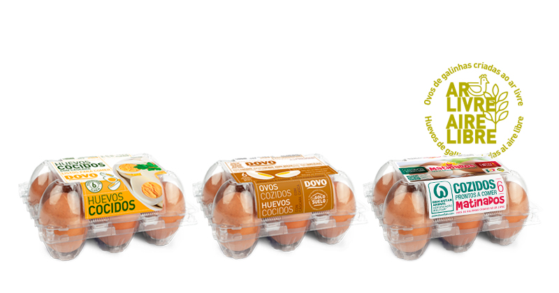 huevos cocidos pelados