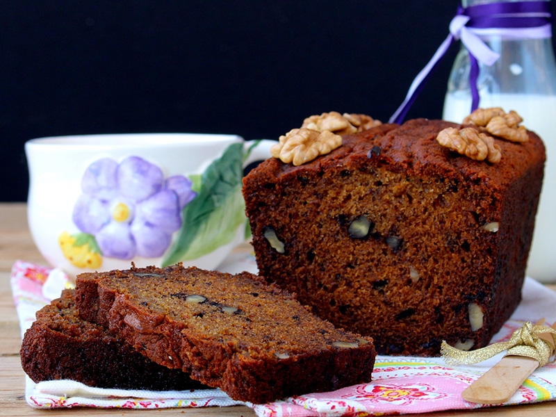 Pão de Banana e Nozes